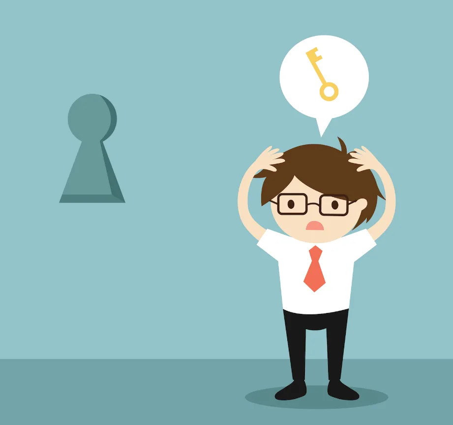 Triton Locksmith opening commercial office door during lockout in South Florida