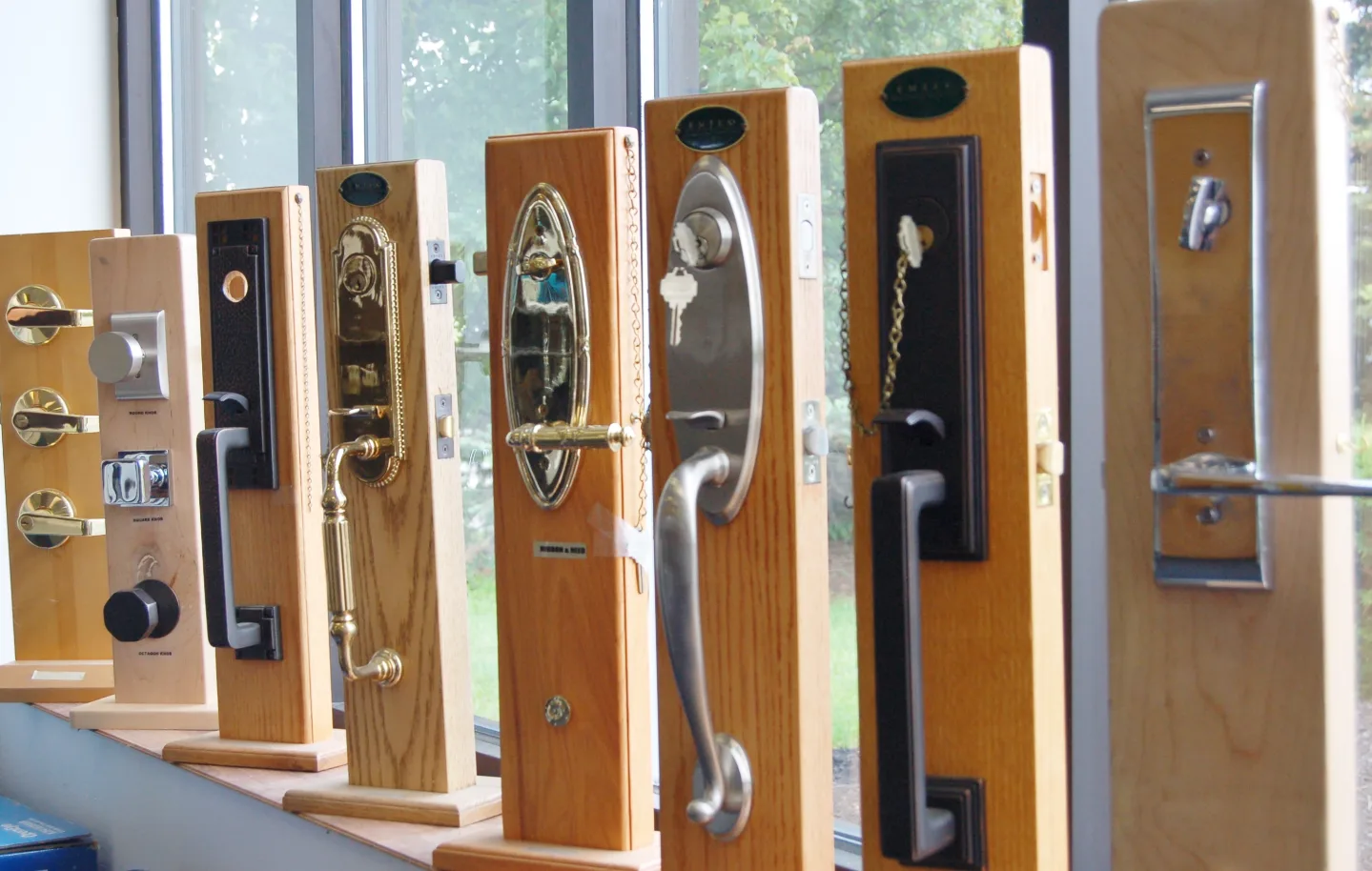 Triton Locksmith technician installing residential locks in South Florida home